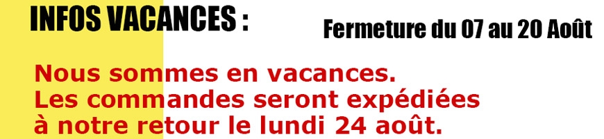 Infos vacances 2026